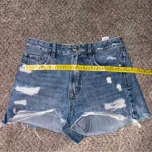 Distressed Denim Women Shorts